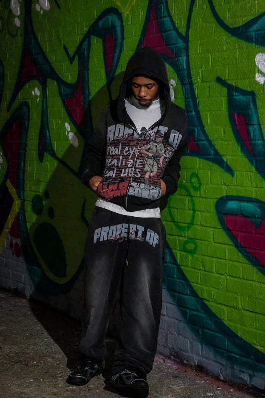 PROPERT OF 1 WAY EXOTIC SWEATSUIT