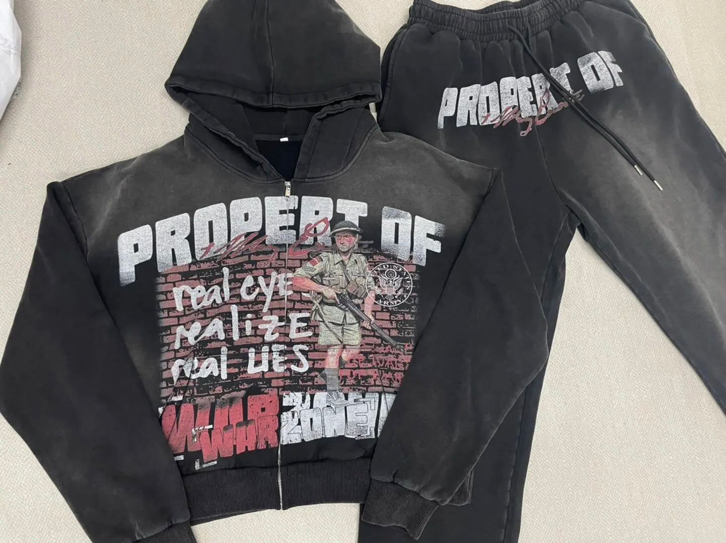 PROPERT OF 1 WAY EXOTIC HOODIE