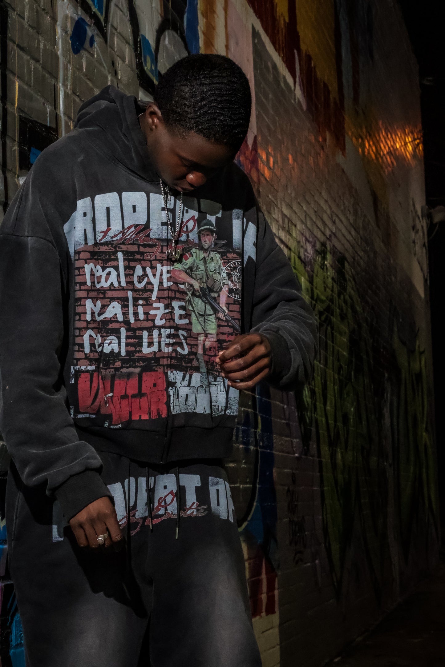 PROPERT OF 1 WAY EXOTIC HOODIE